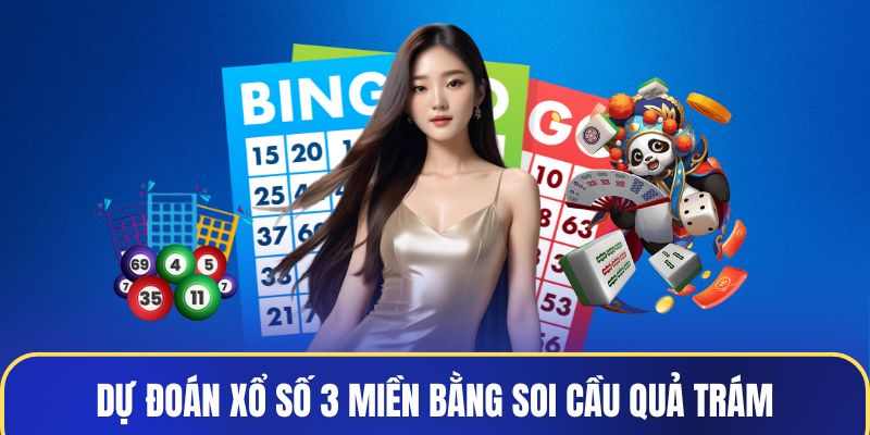 Dự đoán xổ số 3 miền bằng soi cầu quả trám