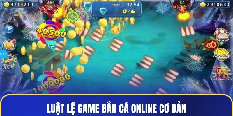Luật lệ game bắn cá online cơ bản