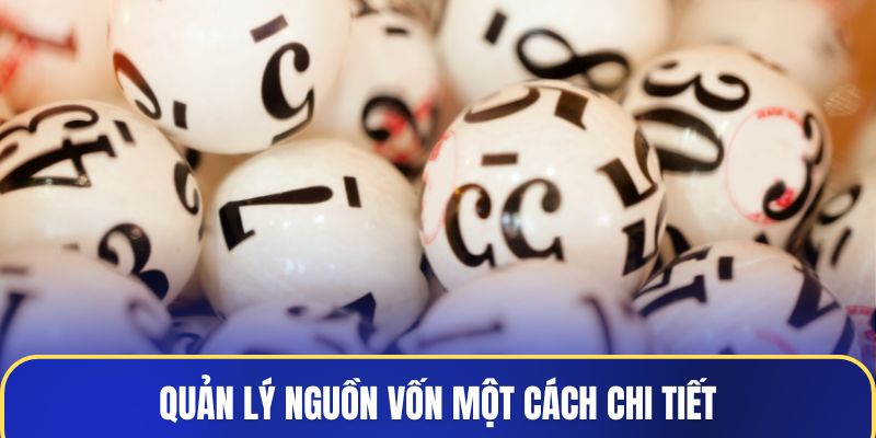 Quản lý nguồn vốn một cách chi tiết