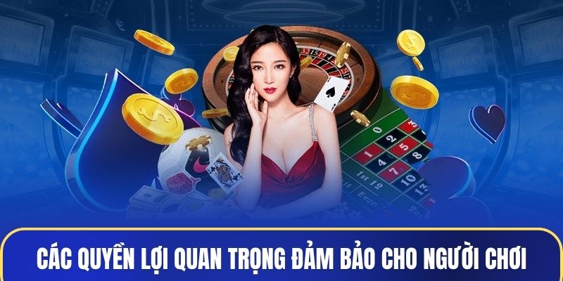 Các quyền lợi quan trọng được đảm bảo cho người chơi
